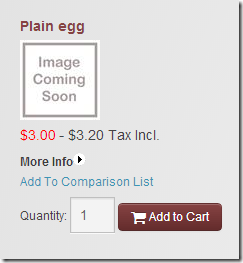 The new add to cart button